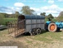 Sheep or cattle twin-axle trailer (c) 2013 Vision Motor Services Ltd