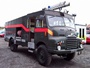 Bedford Green Goddess self-propelled pump built 1953-1956, 4-wheel drive, weight: 8.4 tonnes, hoses: 1,600 feet, main pump: capable of feeding four hose-lines with 900 gallons per minute (c) 2013 Vision Motor Services Ltd