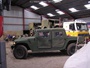 High Mobility Multipurpose Wheeled Vehicle (HMMWV), commonly known as the Humvee, built by AM General from 1984 to the present day, engine: 8 Cyl. Diesel 6.2 L (380 cu in) or 6.5 L (400 cu in) V8 turbo diesel, transmission: 3-speed automatic, 4-wheel drive (c) 2013 Vision Motor Services Ltd