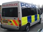 Ford Transit Mk6 minibus used as transport for Armed Response (SWAT) unit, built 2000-2006 (c) 2013 Vision Motor Services Ltd