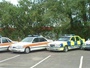 Vauxhall Senator, Ford Sierra (circa 1980s) & 2 Volvo 850's - Saloon & Estate (circa 1990s) patrol cars (c) 2013 Vision Motor Services Ltd