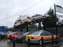 Cars & vans transported into the set for the BBC's 2010 series of Hustle